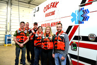 Colfax Rescue Squad life vests April 2018